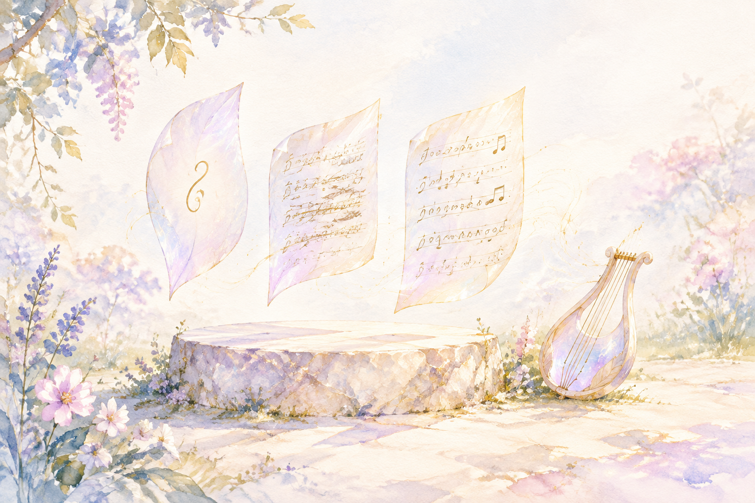 Illustration for Songwriting Process: First Line to Finished