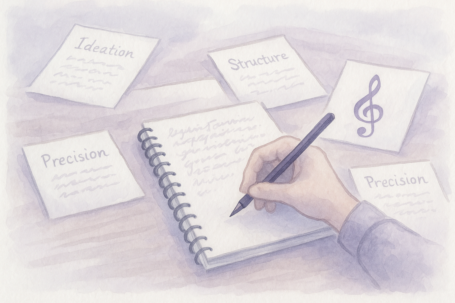 Illustration for Song Lyric Maker: What Writers Actually Need