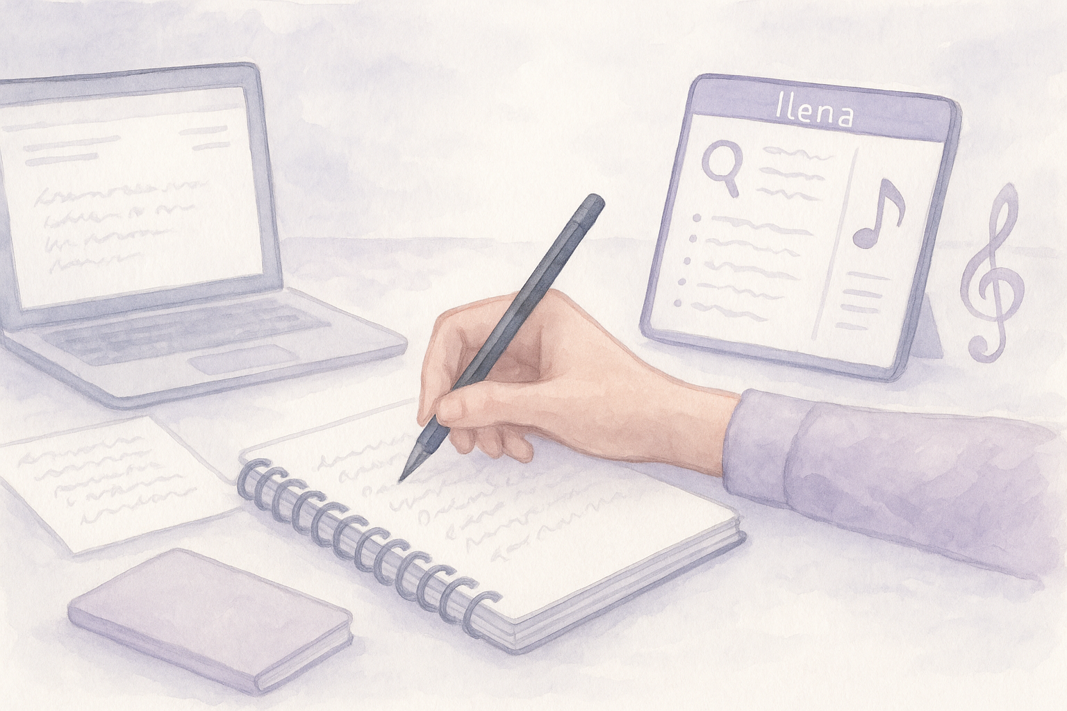 Illustration for Writing Software for Writers: What Matters When the Words Are the Work